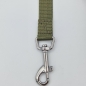 Preview: Leine mit weicher Handschlaufe Khaki